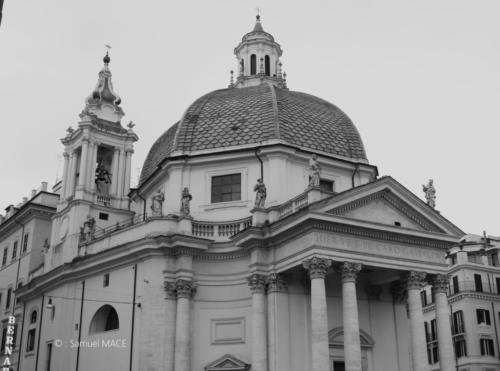 Piazza del Popolo - Rome (Italie) - Février 2023