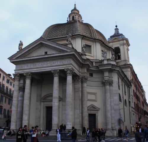 Piazza del Popolo - Rome (Italie) - Février 2023