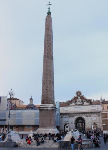 Piazza del Popolo - Rome (Italie) - Février 2023