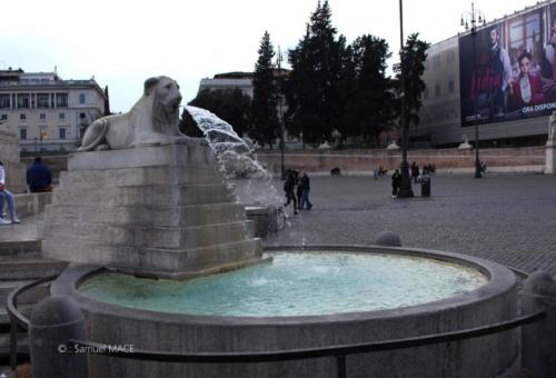 Piazza del Popolo - Rome (Italie) - Février 2023