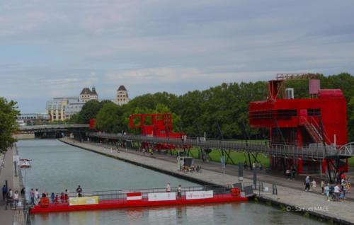 Canal Ourcq et canal Saint Martin - Paris - Juillet 2023