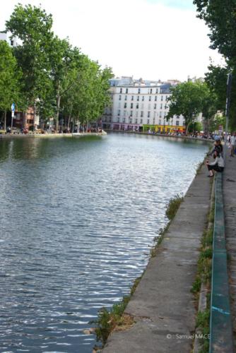 Canal Ourcq et canal Saint Martin - Paris - Juillet 2023