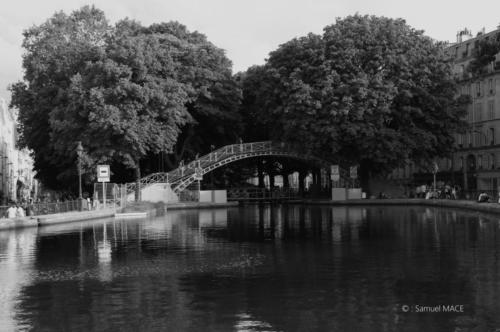 Canal Ourcq et canal Saint Martin - Paris - Juillet 2023