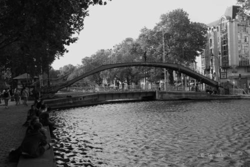 Canal Ourcq et canal Saint Martin - Paris - Juillet 2023