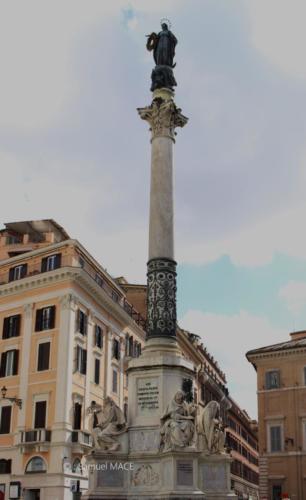 Piazza di Spagna (Rome) - Italie - Février 2023