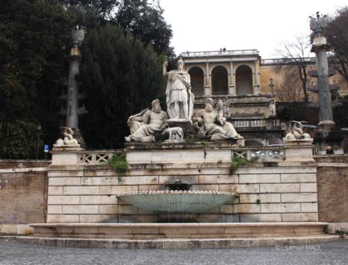 Parc Borghese (Rome) - Italie - Mars 2023