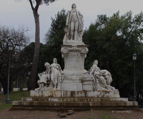 Parc Borghese (Rome) - Italie - Mars 2023