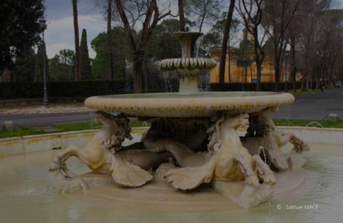 Parc Borghese (Rome) - Italie - Mars 2023