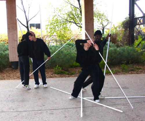 Performance Li Ye en Quatuor - Paris 18e - Novembre 2023