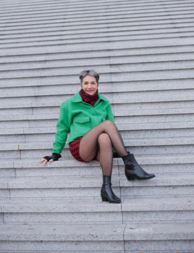 Sophie G à La Défense - Paris - Décembre 2025