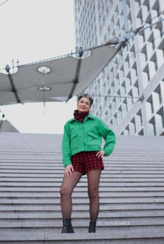 Sophie G à La Défense - Paris - Décembre 2025