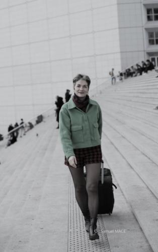 Sophie G à La Défense - Paris - Décembre 2025