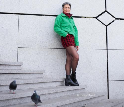 Sophie G à La Défense - Paris - Décembre 2025