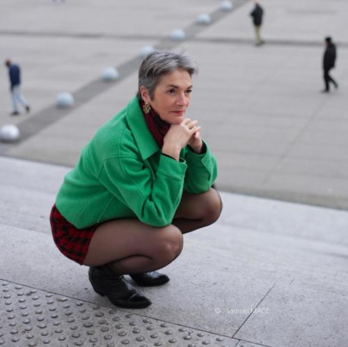 Sophie G à La Défense - Paris - Décembre 2025