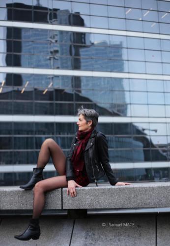 Sophie G à La Défense - Paris - Décembre 2025