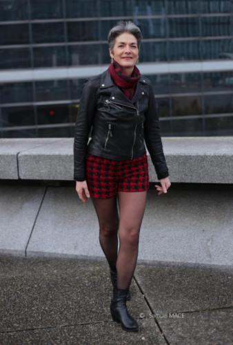 Sophie G à La Défense - Paris - Décembre 2025