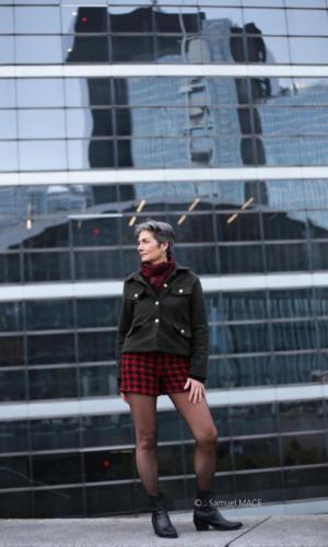 Sophie G à La Défense - Paris - Décembre 2025