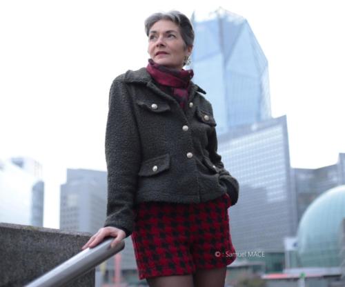 Sophie G à La Défense - Paris - Décembre 2025