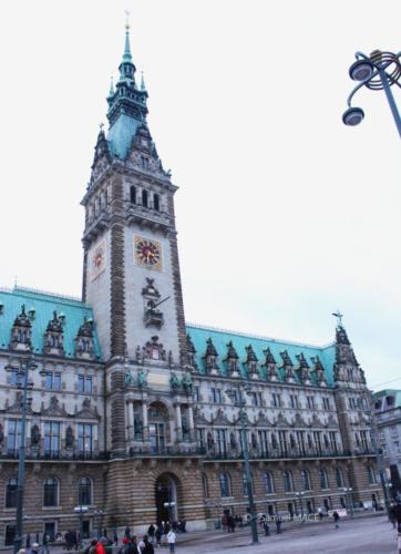 Hambourg centre - Allemagne - Décembre 2023