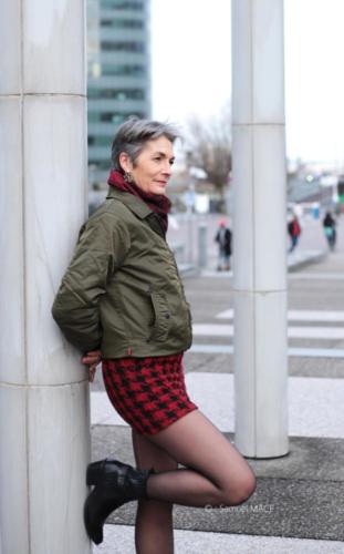 Sophie G à La Défense - Paris - Décembre 2025