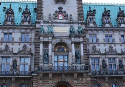Hambourg centre - Allemagne - Décembre 2023
