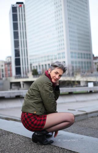 Sophie G à La Défense - Paris - Décembre 2025