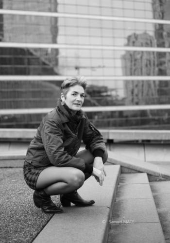 Sophie G à La Défense - Paris - Décembre 2025