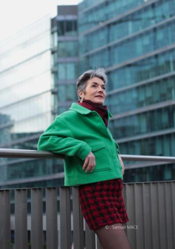 Sophie G à La Défense - Paris - Décembre 2025