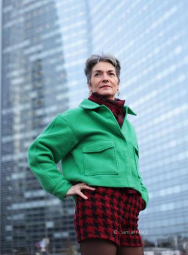 Sophie G à La Défense - Paris - Décembre 2025