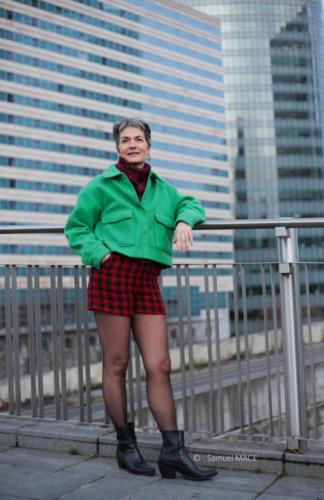 Sophie G à La Défense - Paris - Décembre 2025