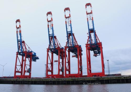 Du port au quartier St Paul - Hambourg - Décembre 2023