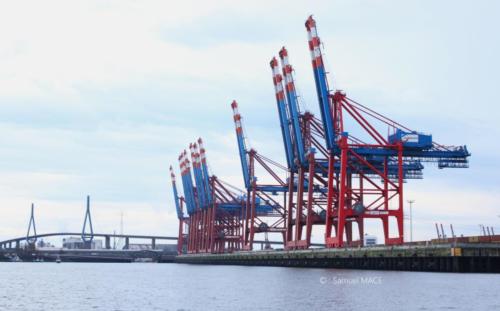 Du port au quartier St Paul - Hambourg - Décembre 2023