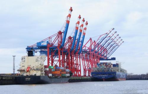 Du port au quartier St Paul - Hambourg - Décembre 2023