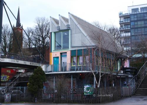 Du port au quartier St Paul - Hambourg - Décembre 2023