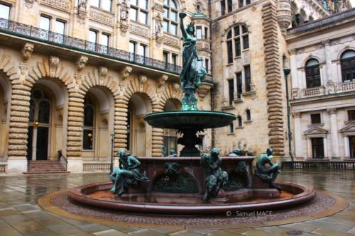 Hambourg (quartier des docks) - Allemagne - Janvier 2024