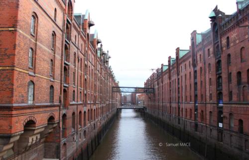 Hambourg (quartier des docks) - Allemagne - Janvier 2024