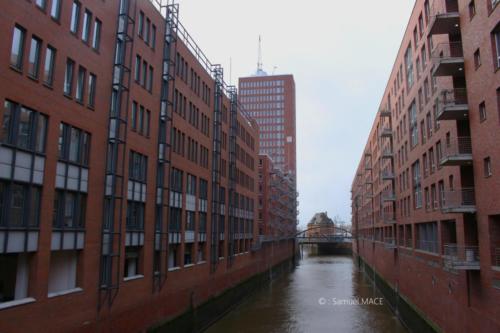 Hambourg (quartier des docks) - Allemagne - Janvier 2024