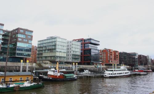 Hambourg (quartier des docks) - Allemagne - Janvier 2024