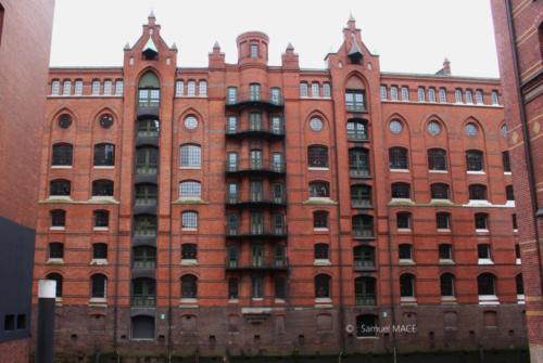 Hambourg (quartier des docks) - Allemagne - Janvier 2024