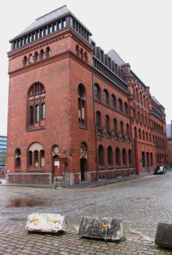 Hambourg (quartier des docks) - Allemagne - Janvier 2024