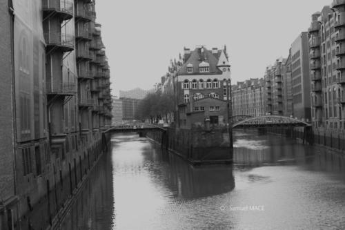 Hambourg (quartier des docks) - Allemagne - Janvier 2024