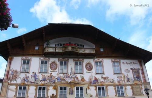 De Oberammergau à Wallgau - Allemagne - aout 2023