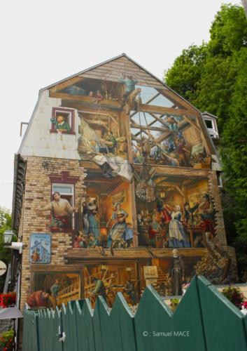 de la Cathédrale à la Basse Ville -Québec - Juillet 2025